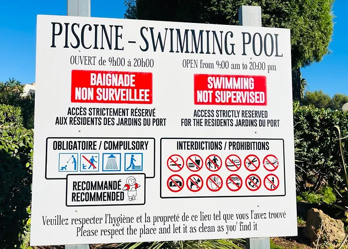 -piscine- Proche Bord De Et Centre Apartment